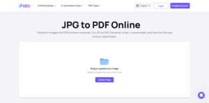 iFoto JPG zu PDF Konverter