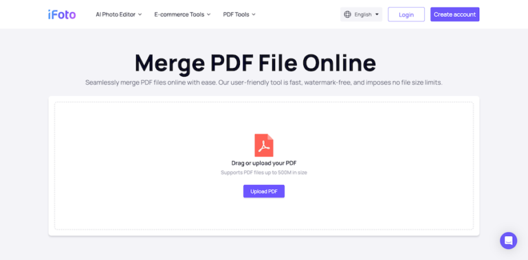 iFoto Fusionner PDF