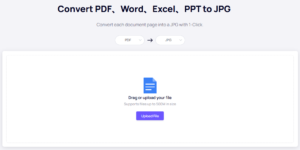 Convertidor de PDF a JPG de iFoto