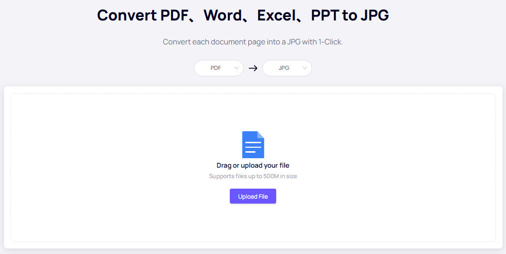iFoto PDF to JPG Converter
