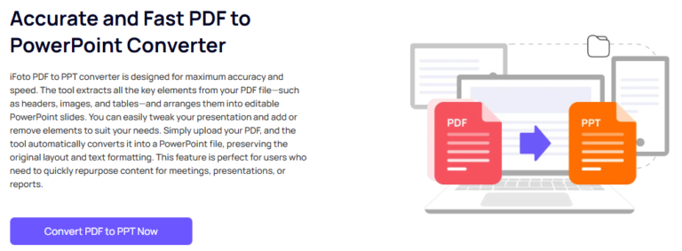 Conversor iFoto PDF para PPT