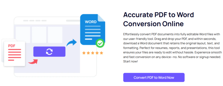 Conversor iFoto PDF para Word Online