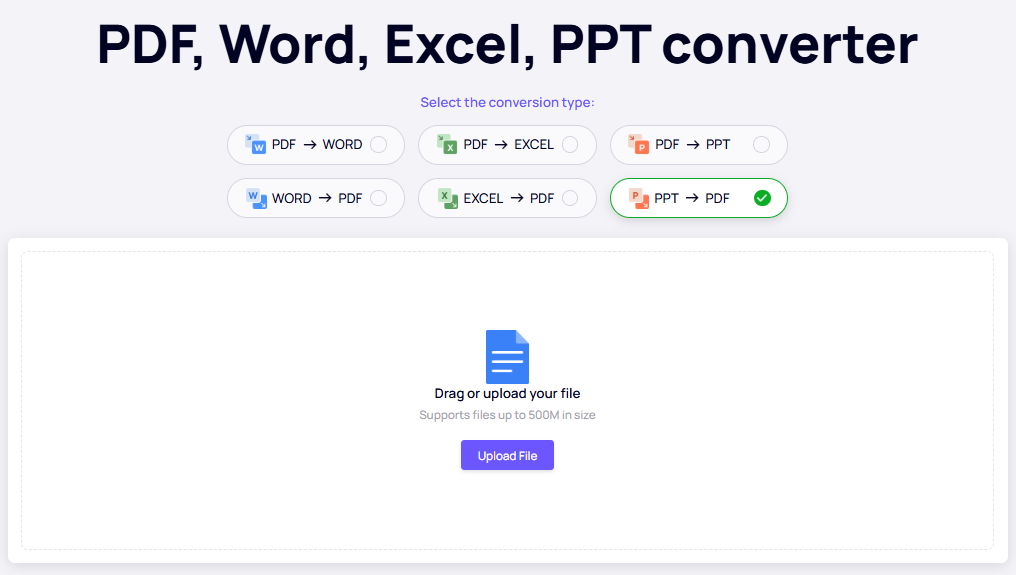 Convertisseur PPT en PDF iFoto