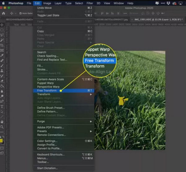 Photoshop Free Transform