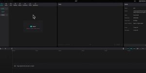 Установите и откройте CapCut