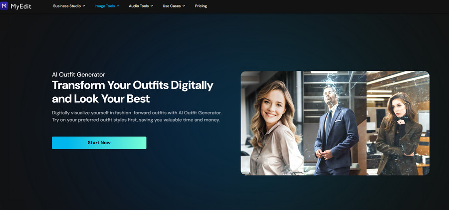 MyEdit ai outfit generator
