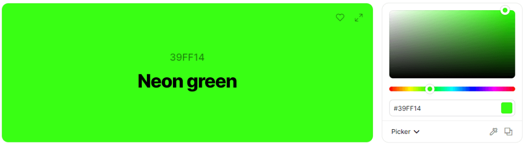 Neon Green