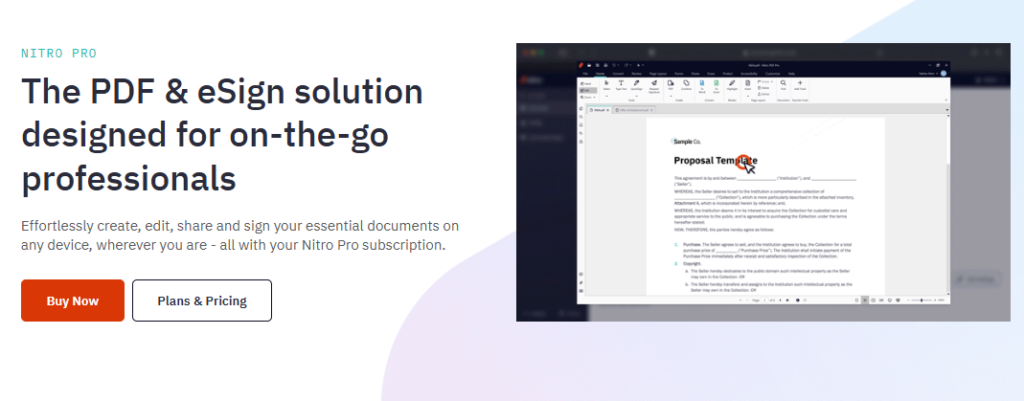 Nitro PDF to PPT Converter