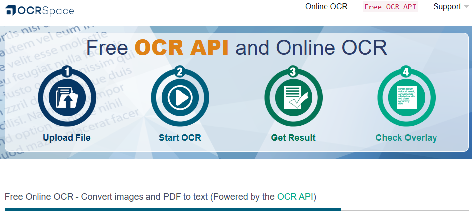OCR переводчик космических изображений онлайн