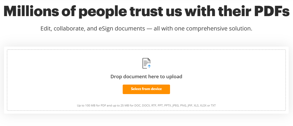 pdffiller PDF to PPT Converter