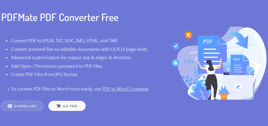 Konverter Word ke PDF PDFMate
