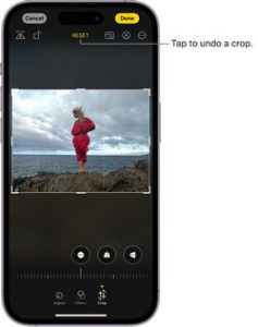 aplicación de retoque fotográfico