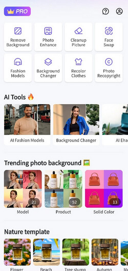 Applicazione di fotoritocco ifoto