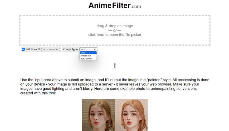 Filtro Anime