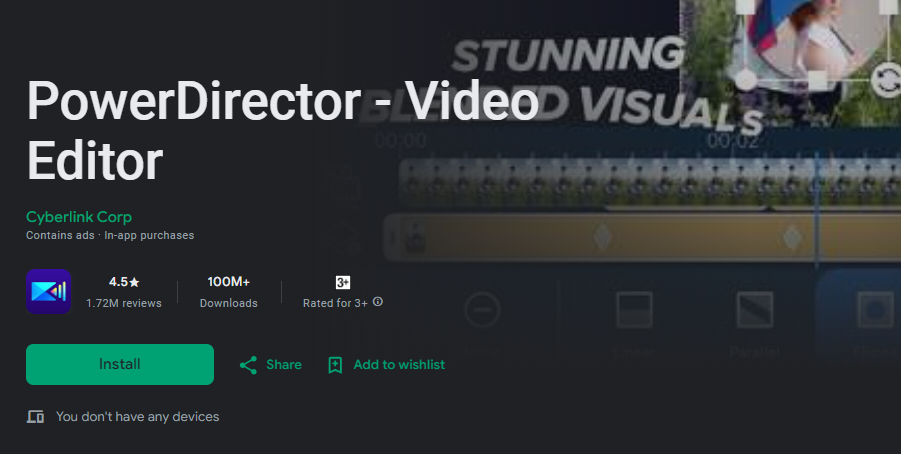 Penguat Video PowerDirector