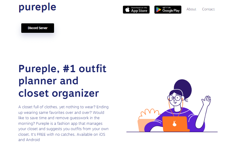 Pureple Virtual Closet App