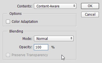 Photoshop rimuove i timbri di data e ora