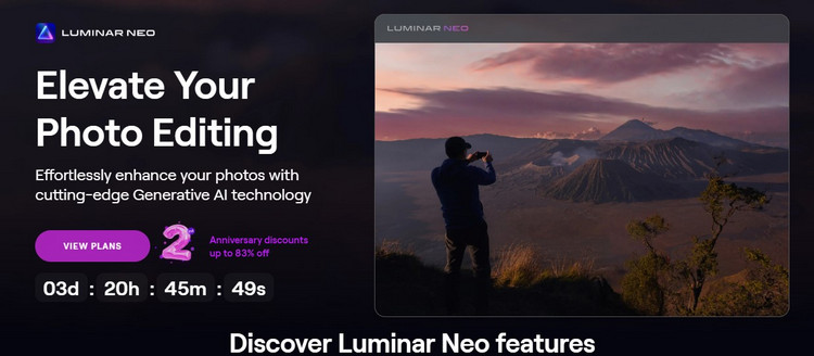 remove marks from photos- Luminar Leo
