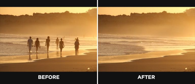rimuovere l'oggetto dalla foto su Photoshop