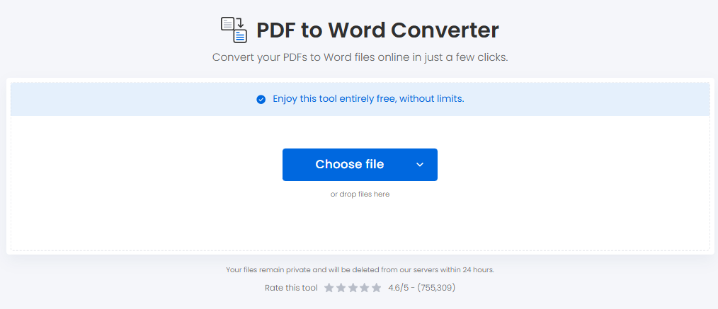 Soda PDF to Word Converter