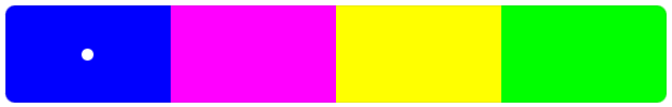Colore tetradico del blu