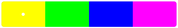 Colore tetradico del giallo
