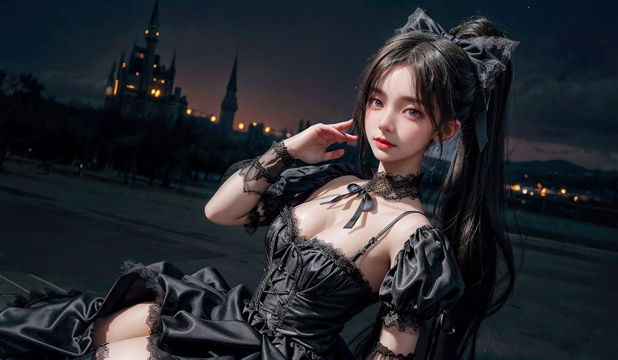 La fusione tra intelligenza artificiale e moda Gothic Lolita