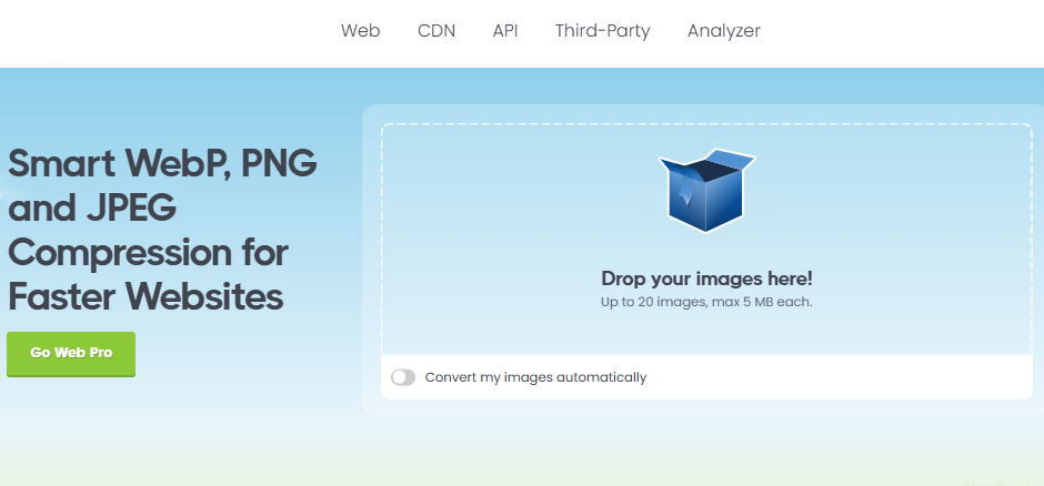 Compresseur d'images TinyPNG