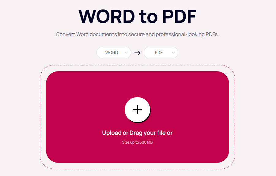 toppdf Word to PDF Converter