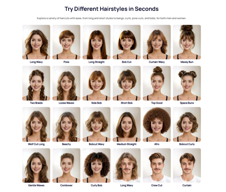 Try Different Hairstyle Free
