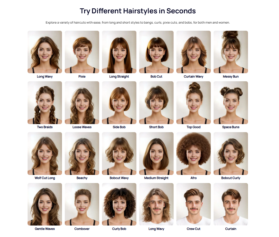 Try Different Hairstyle Free