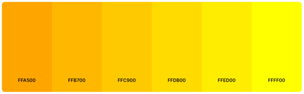 Tipos de fundos laranja