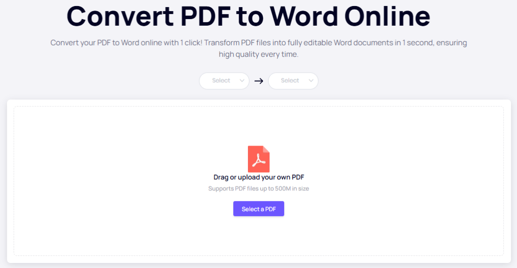 Upload Your PDF File
