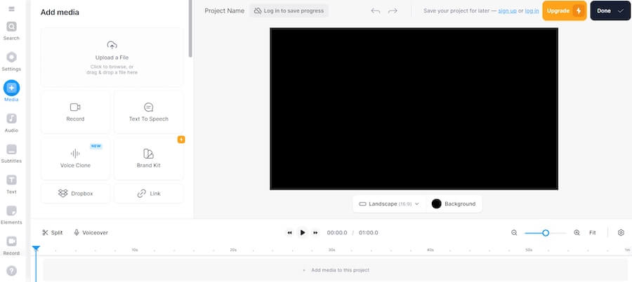 VEED.IO Text aus Video entfernen