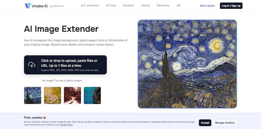 Vmake AI Image Extender