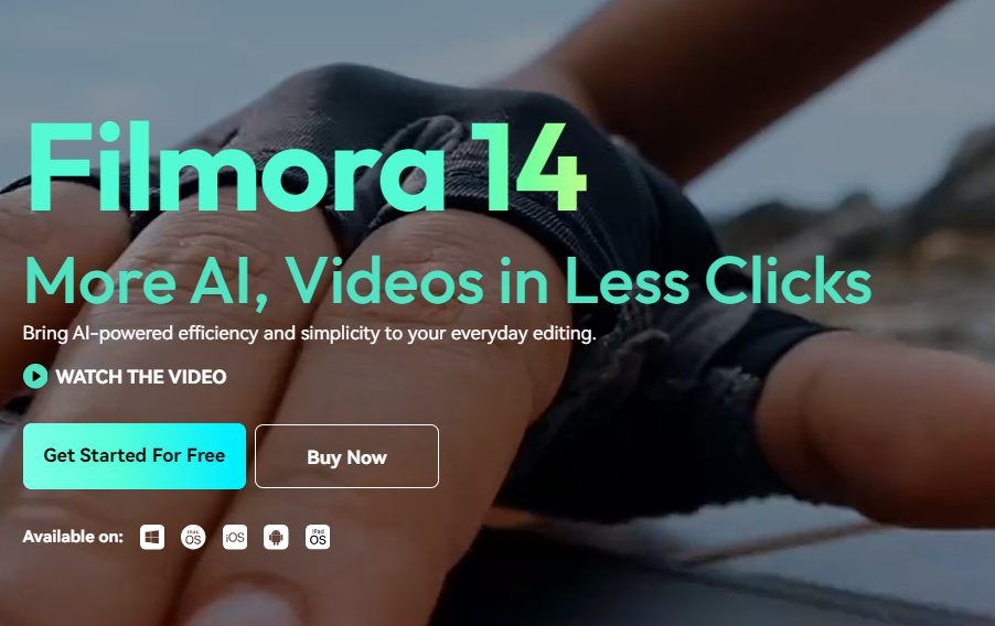 Wondershare Filmora Peningkat Video