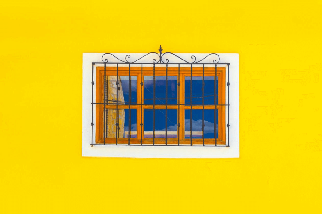 Design degli interni giallo