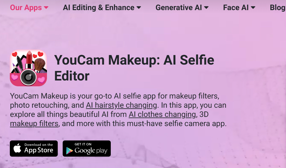 YouCam Makeup Face Analysis
